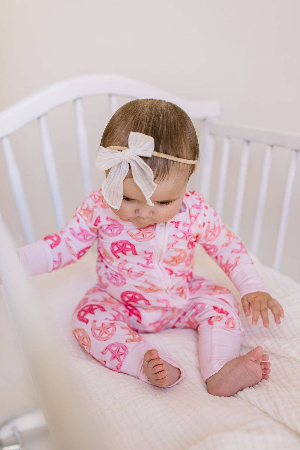Zippy Bamboo Baby PJ in Horse Shoe
