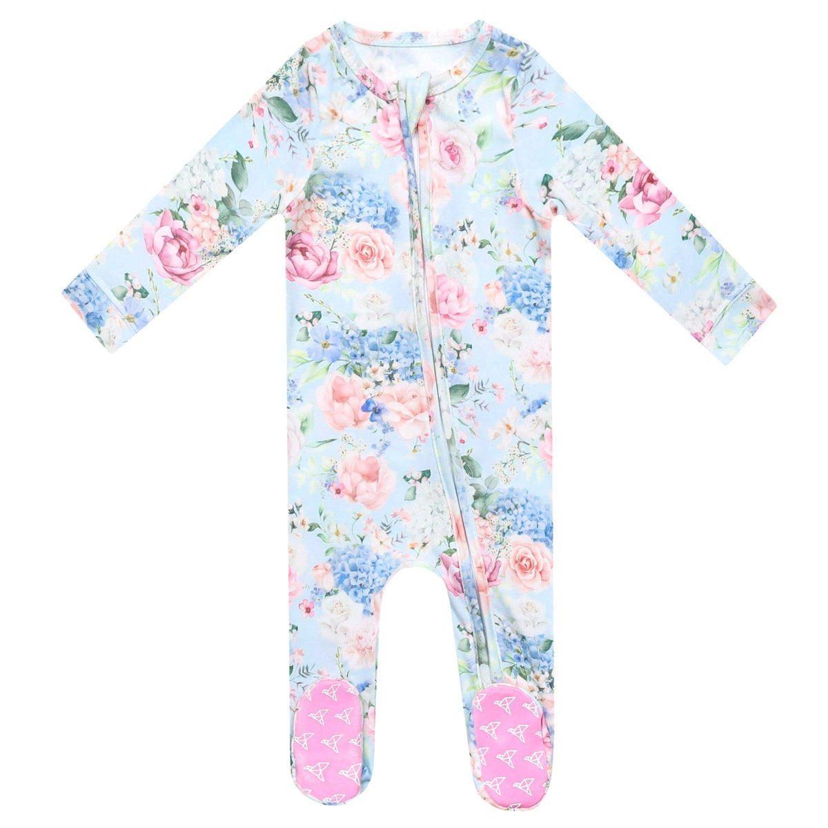 Zip-Up Footie Pajama - Genevieve