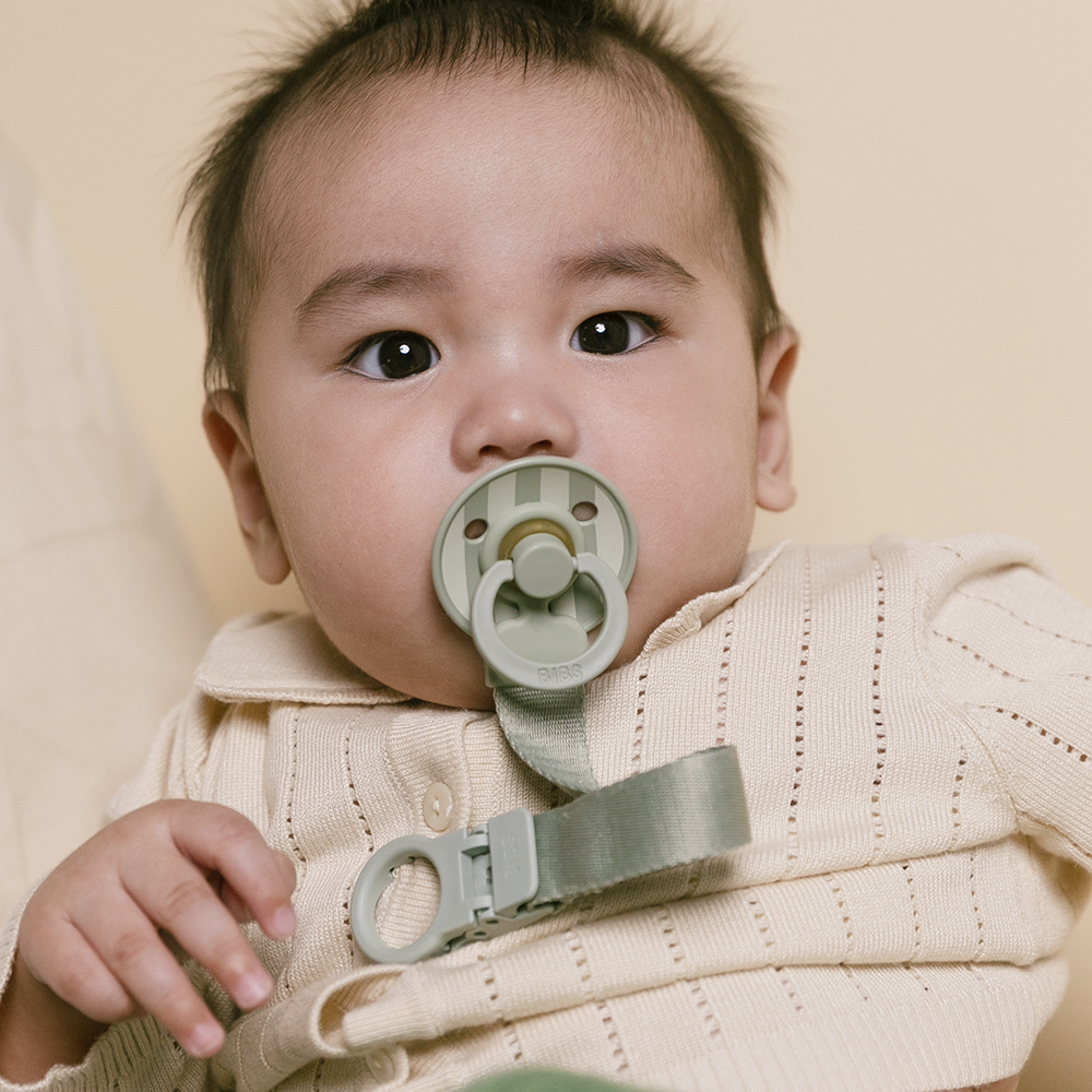 BIBS Colour Pacifier & Loop Clip Gift Set