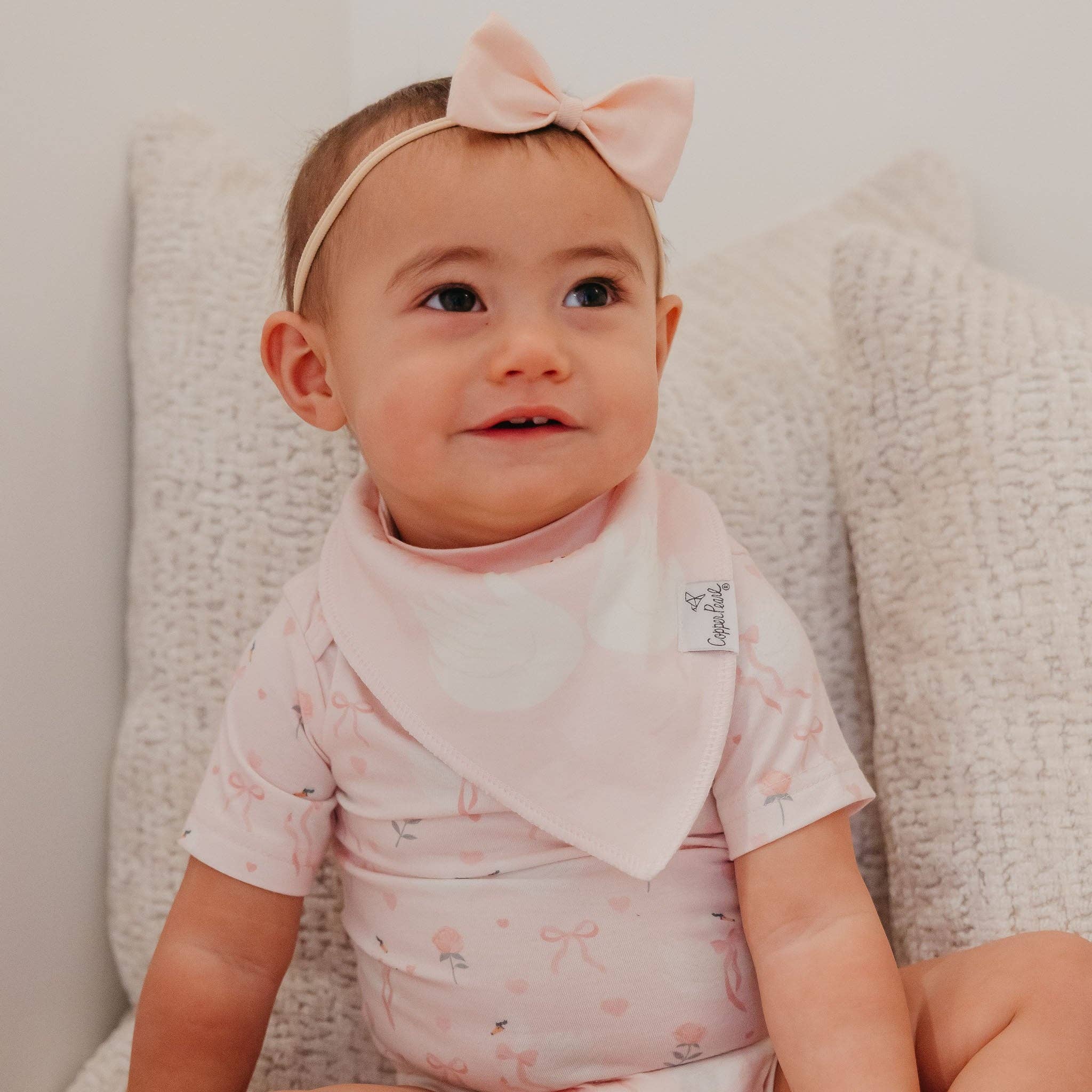 Copper Pearl Baby Bandana Bibs | Katerina