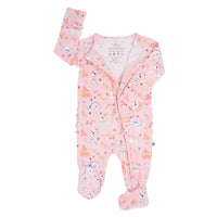 Ruffle Footie - Puppy Love