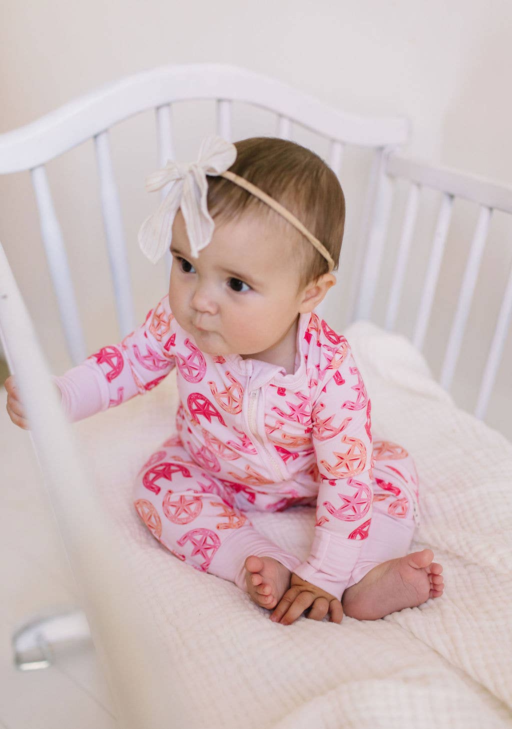 Zippy Bamboo Baby PJ in Horse Shoe