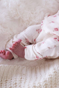 2pc Waffle Crossover Top & Bottom | Precious Posies