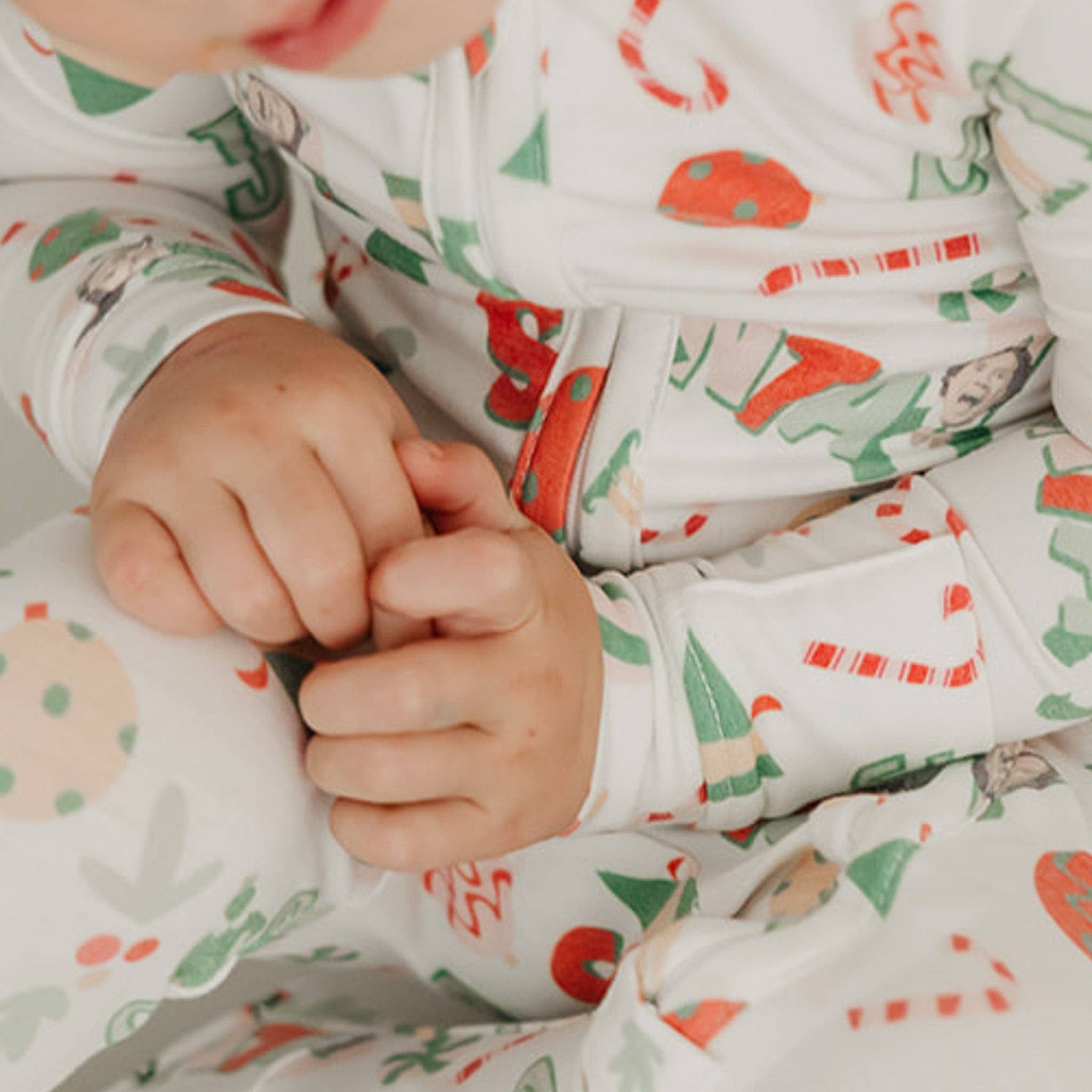 Zip-Up Footie Pajama - Elf