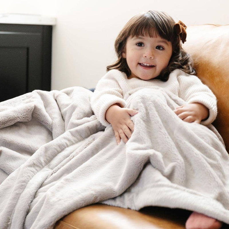 LUSH TODDLER BLANKETS: Buttermilk