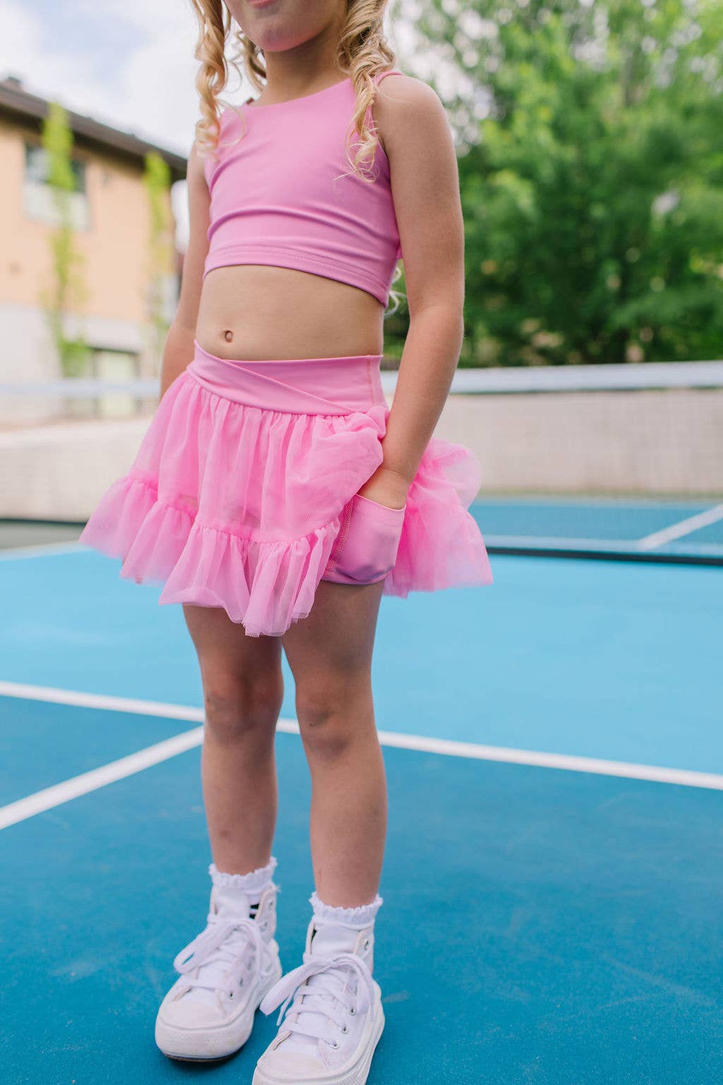 Ashlyn Athletic Set in Carnation Pink