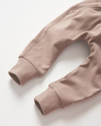 Ribbed Jogger - Mushroom