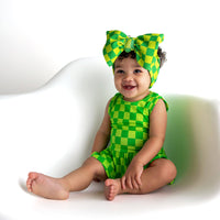 Bamboo Tank Tutu Baby Dress Clothing Green Neon Tutu Brad
