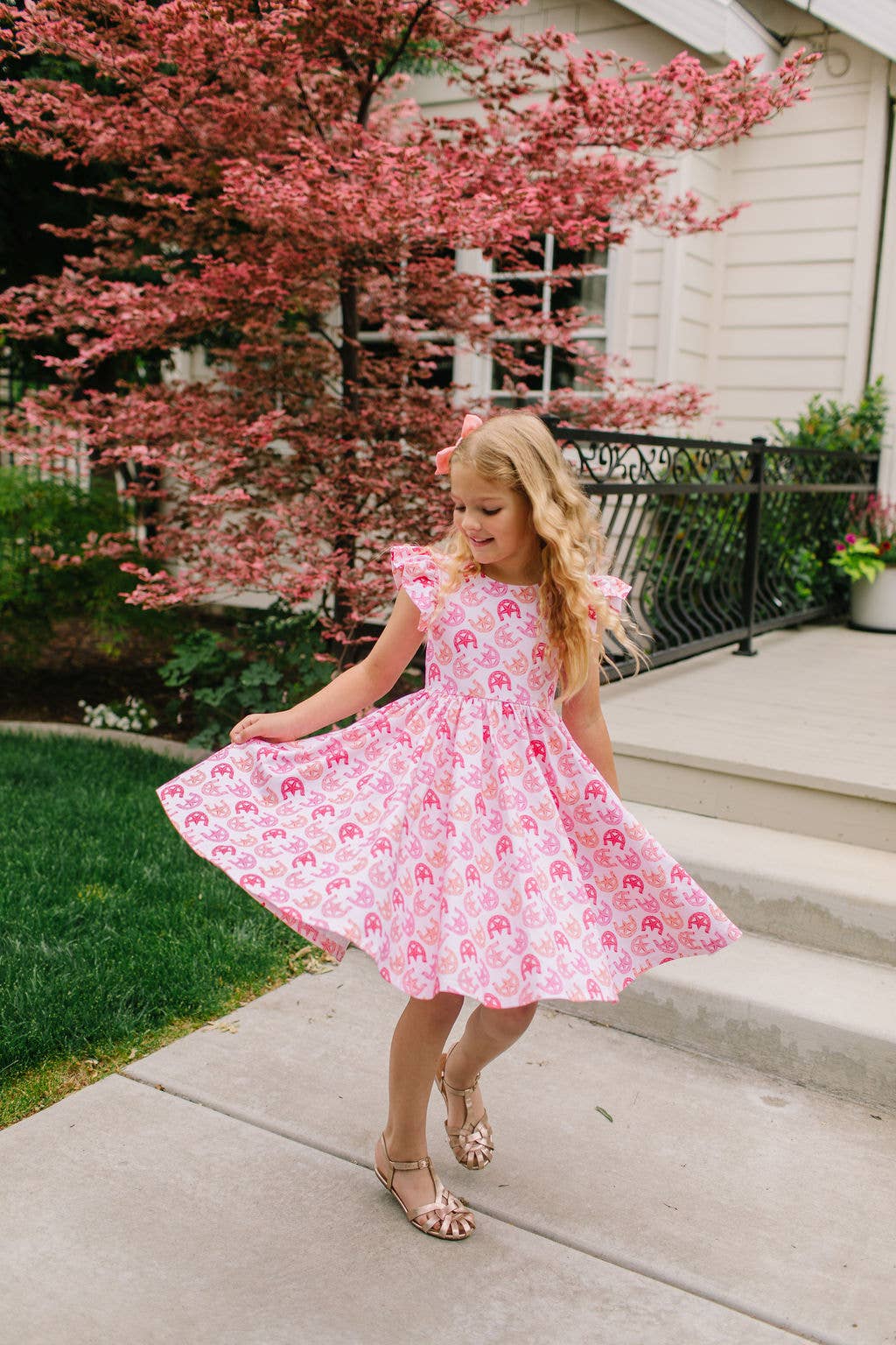 Olivia Dress in Horse Shoe