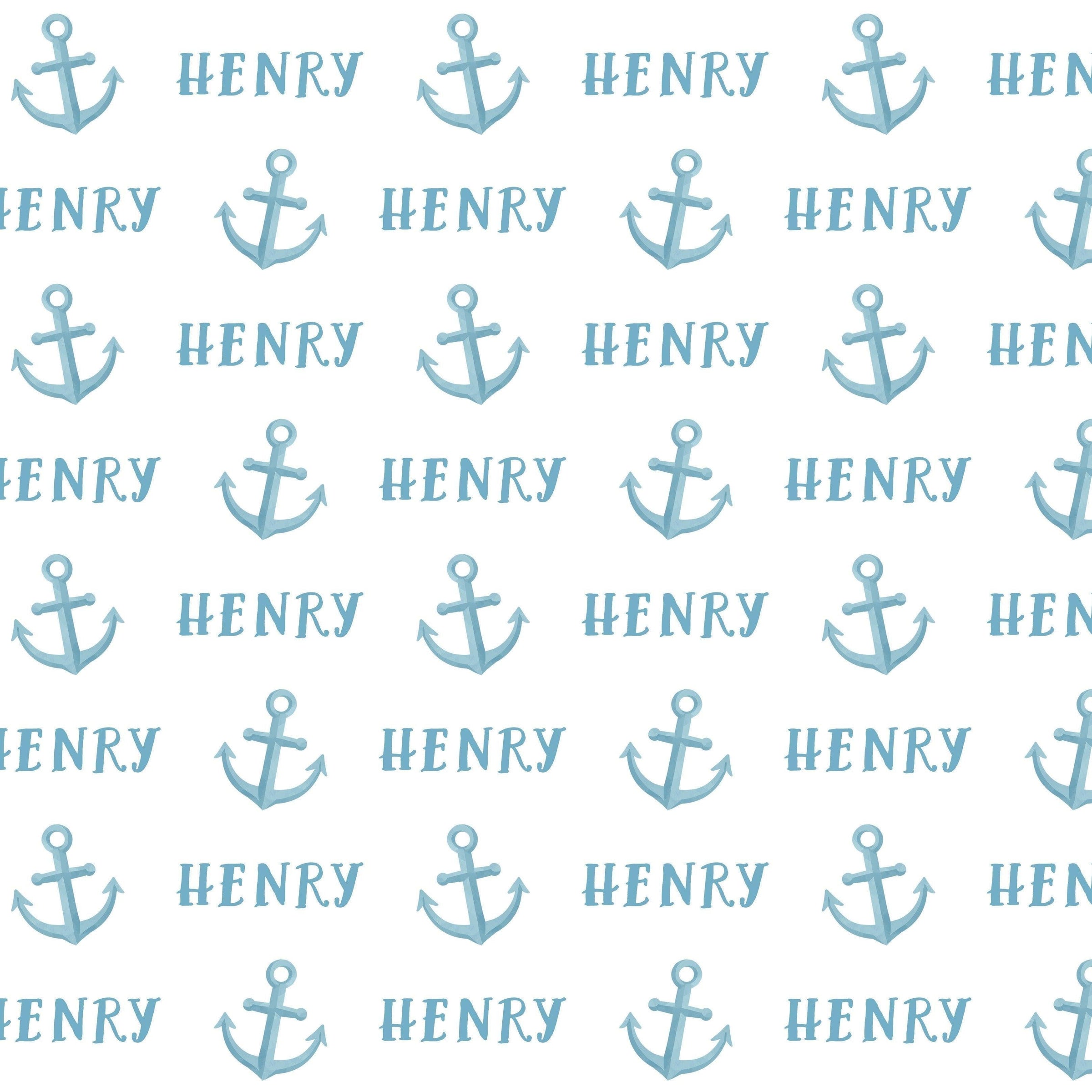 Sugar + Maple Plush Minky Fleece Personalized Blanket | Anchor