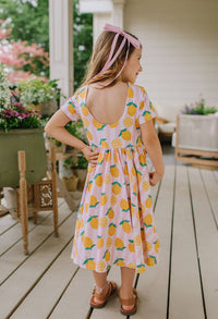Classic Twirl Dress in Lemonade
