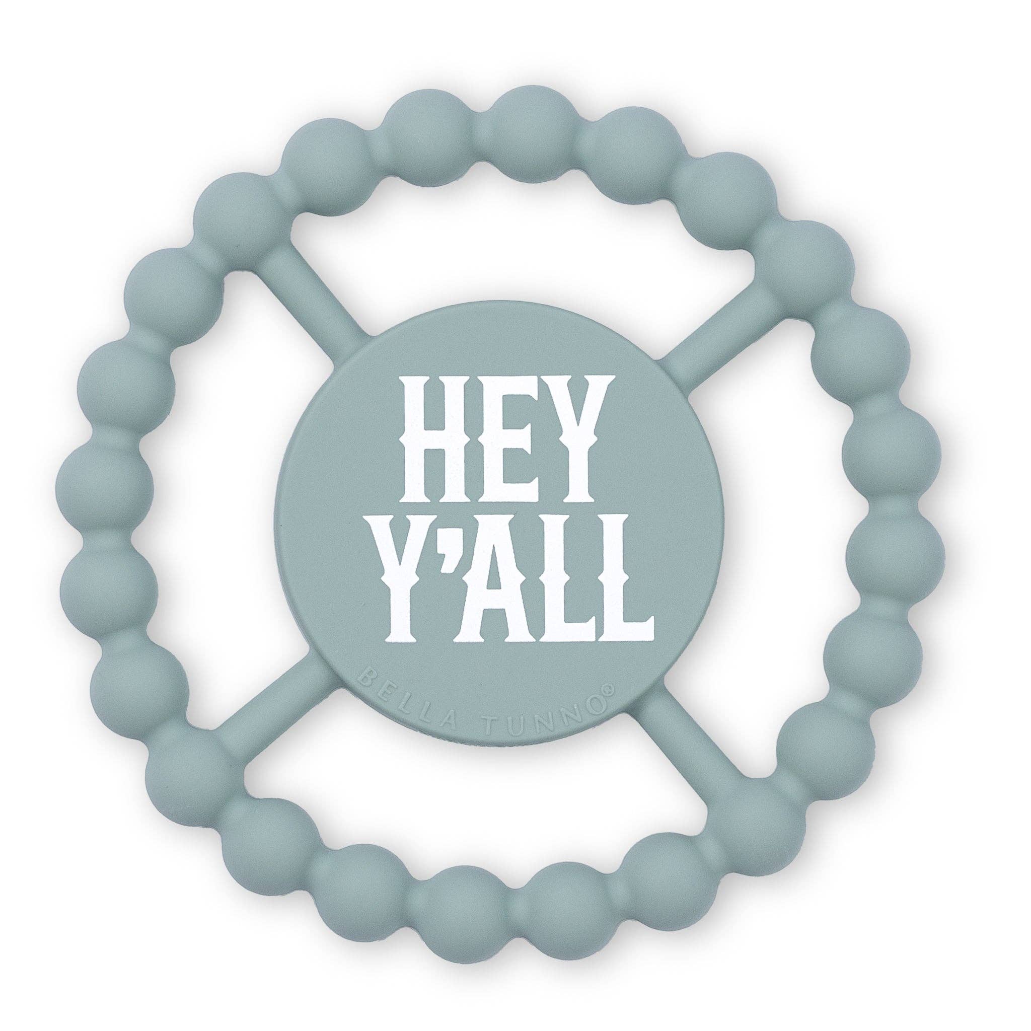 Hey Yall Happy Teether: Blue