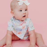4 Pack Baby Bandana Bibs - Genevieve