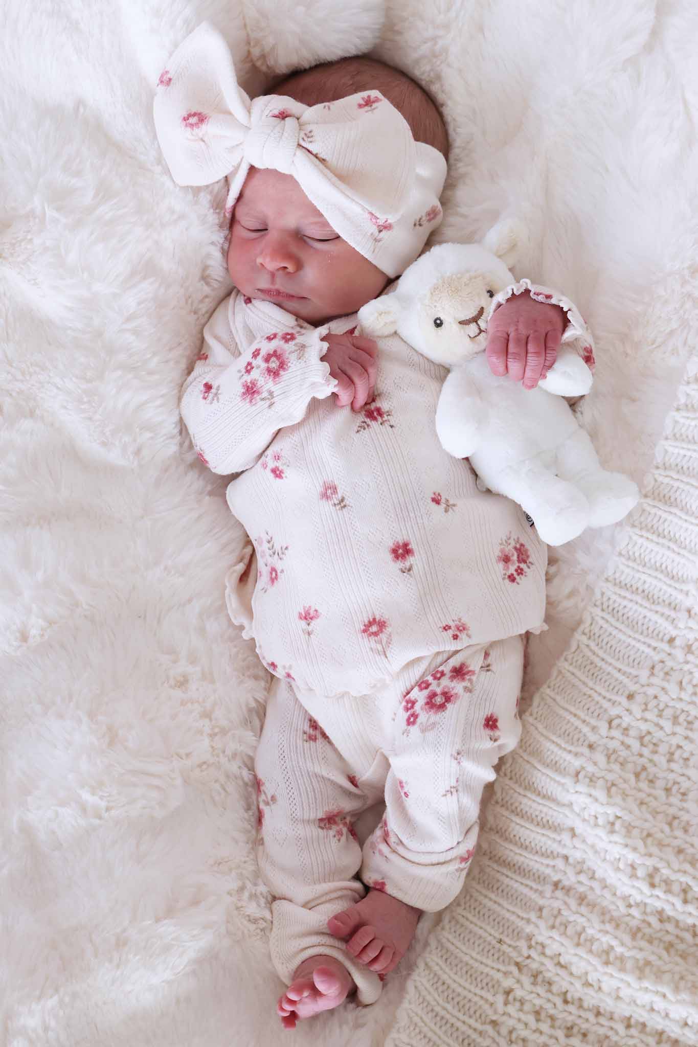 2pc Waffle Crossover Top & Bottom | Precious Posies