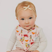 Copper Pearl Baby Bandana Bibs | Wonder Woman