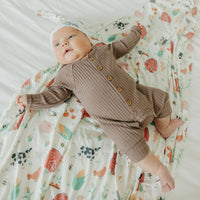 Copper Pearl Top Knot Hat | Farmstead