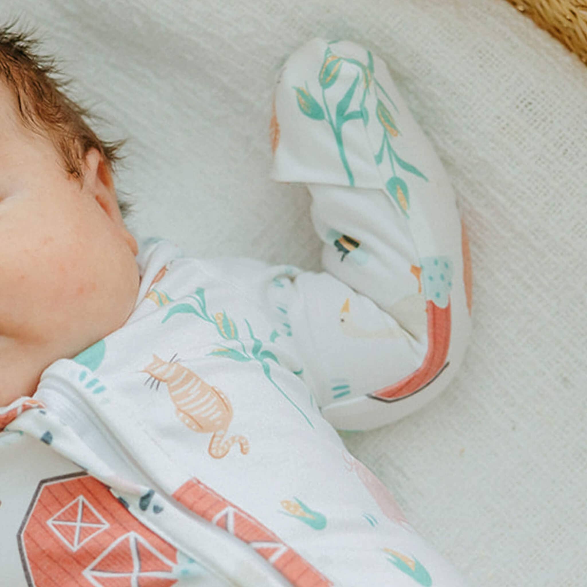 Zip-Up Footie Pajama - Farmstead