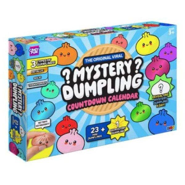 Mystery Dumpling Bao Bun Fidget Squishy 24-Day Countdown Calendar (24pc)