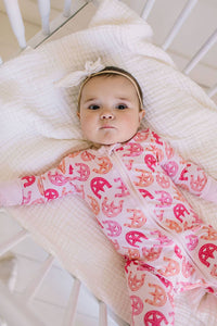 Zippy Bamboo Baby PJ in Horse Shoe