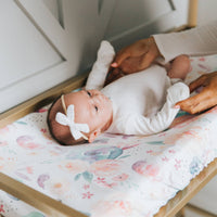 Copper Pearl Premium Knit Diaper Changing Pad Cover | Bloom
