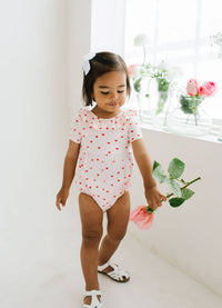 Harlow Romper in Sweetheart