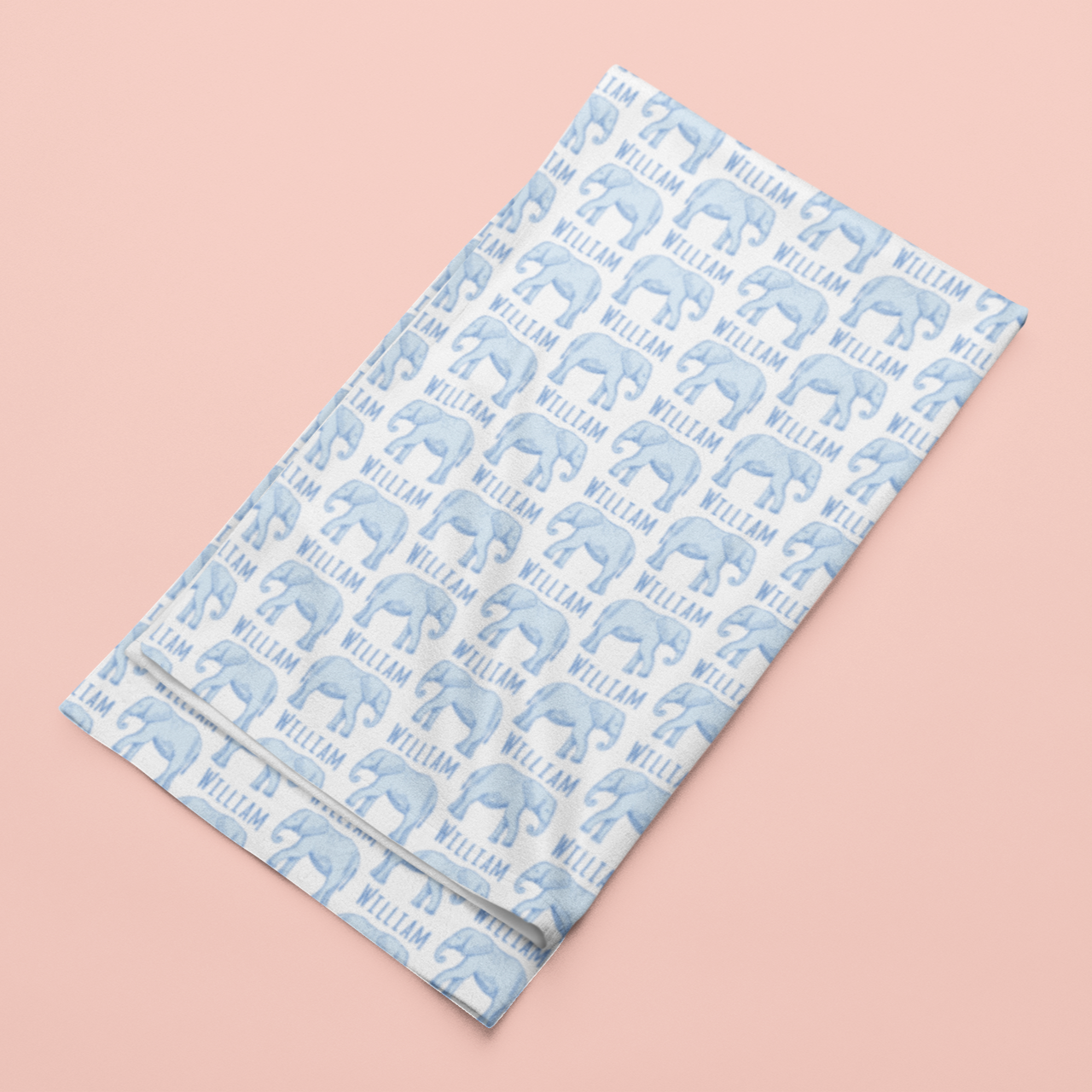 Sugar + Maple Stretchy Blanket | Elephant