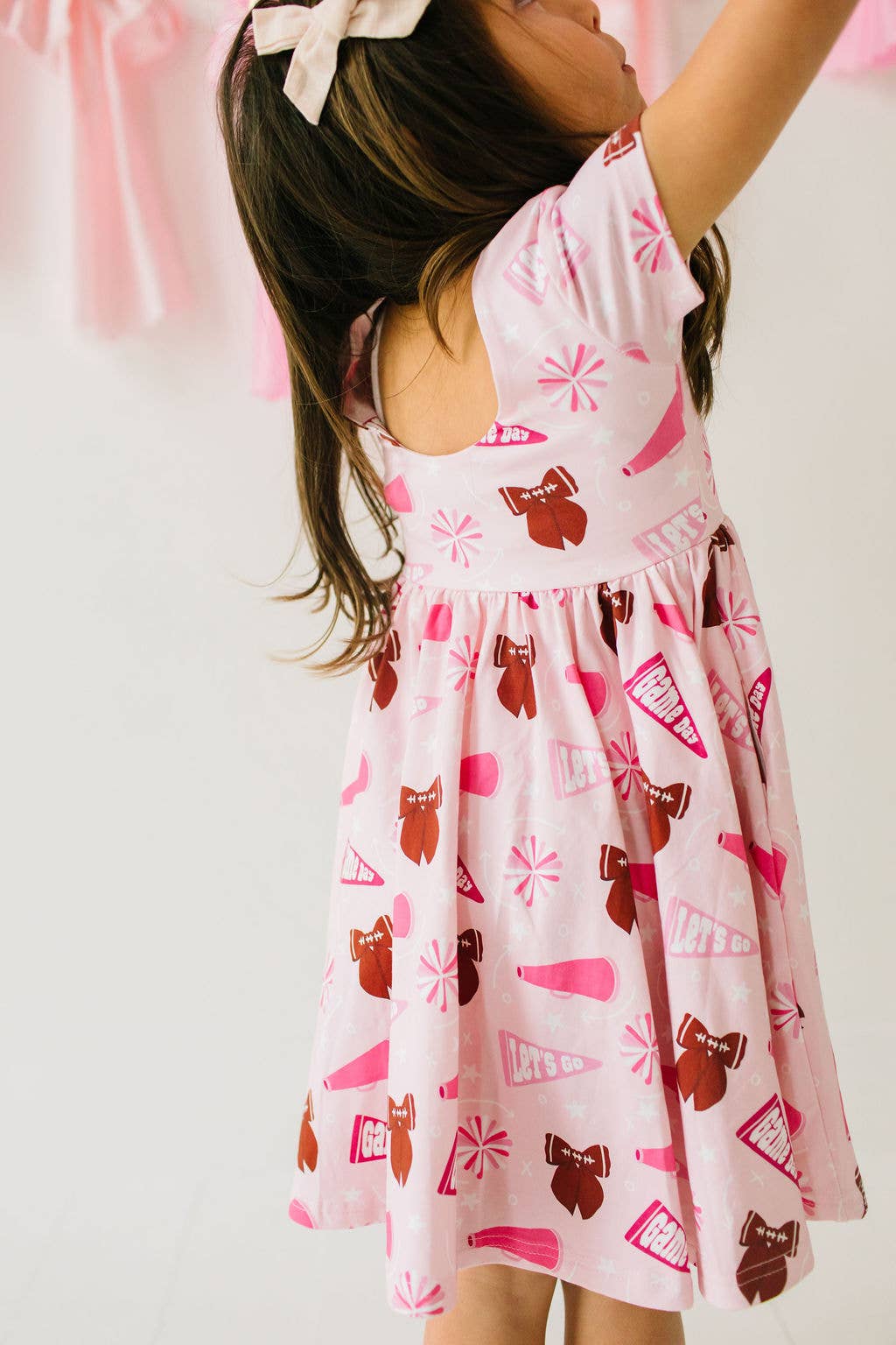 Classic Twirl Dress in Game Day