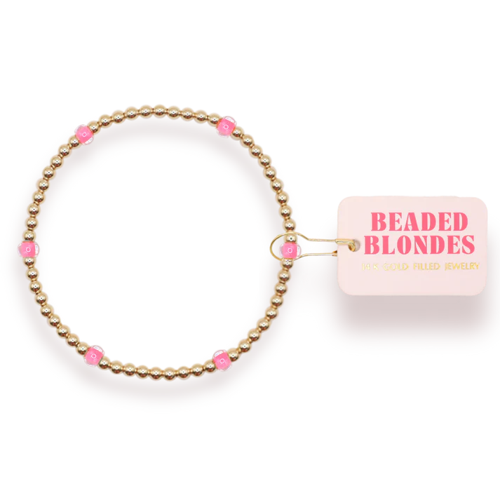 Hot Pink Poppi Bracelet (Kids Size)
