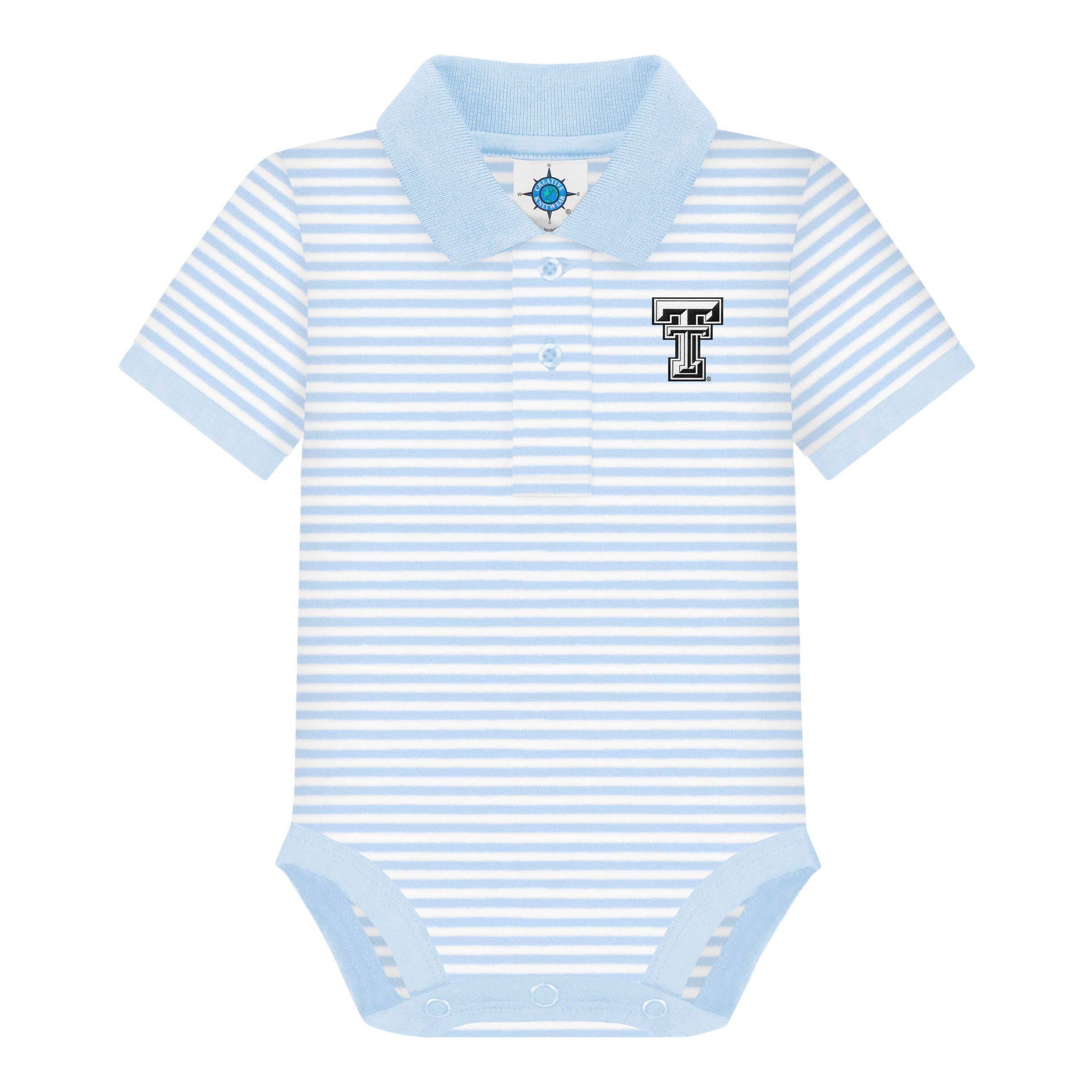 Texas Tech Red Raiders Striped Infant Bodysuit