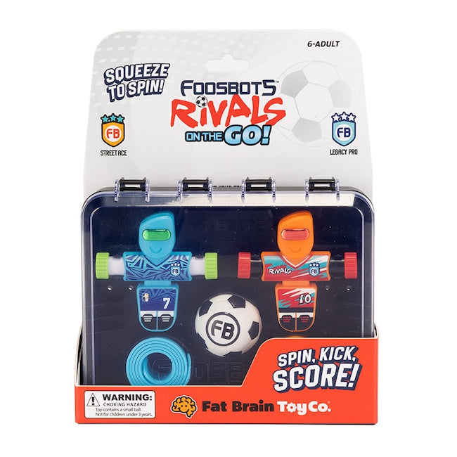 Fat Brain Toys Foosbots On the Go | Rivals - Baby Biz