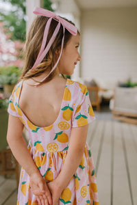 Classic Twirl Dress in Lemonade