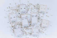 Screwback Stud Earrings - Sadie Bow Silver