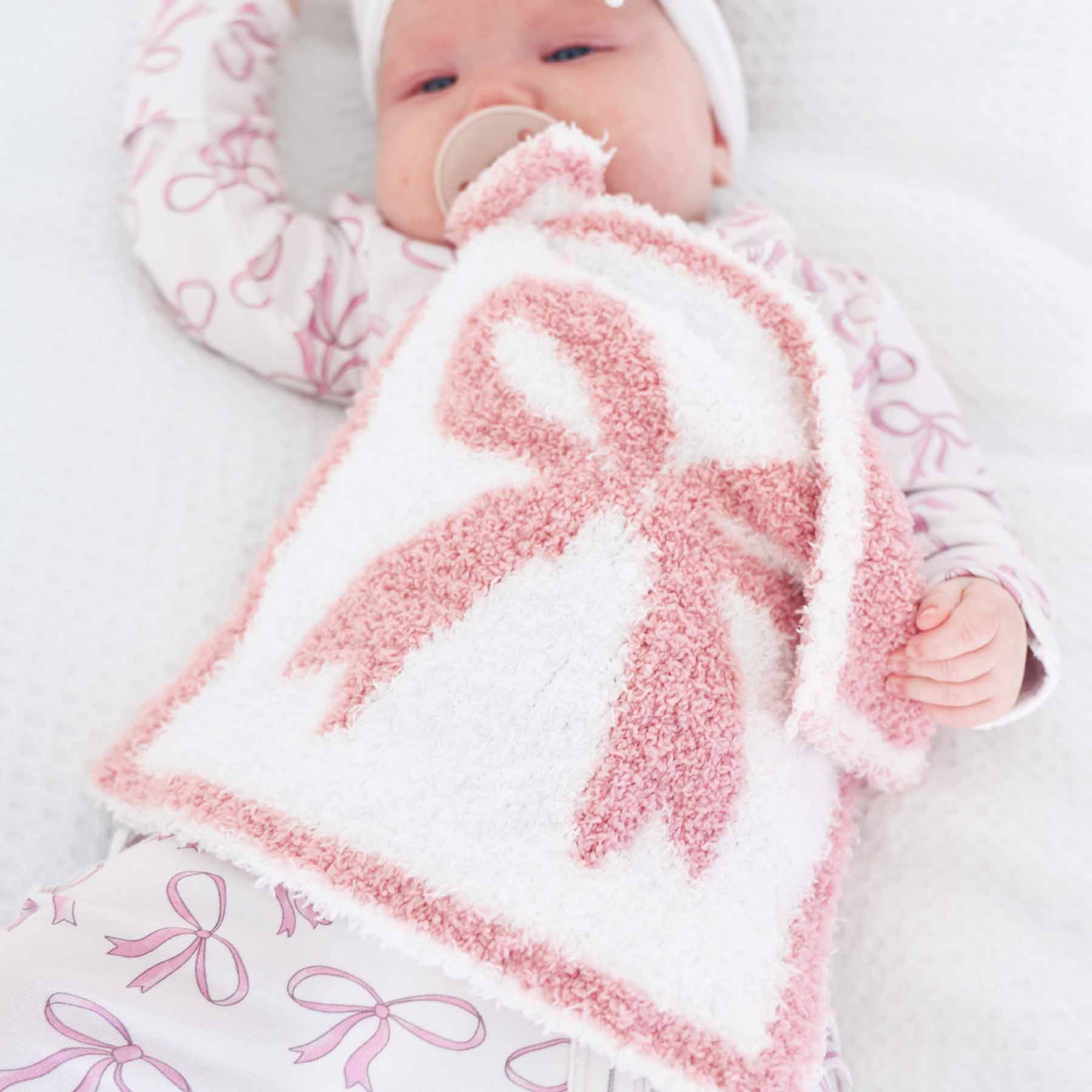 CuddleLane™ Luxe Lovey | Bows