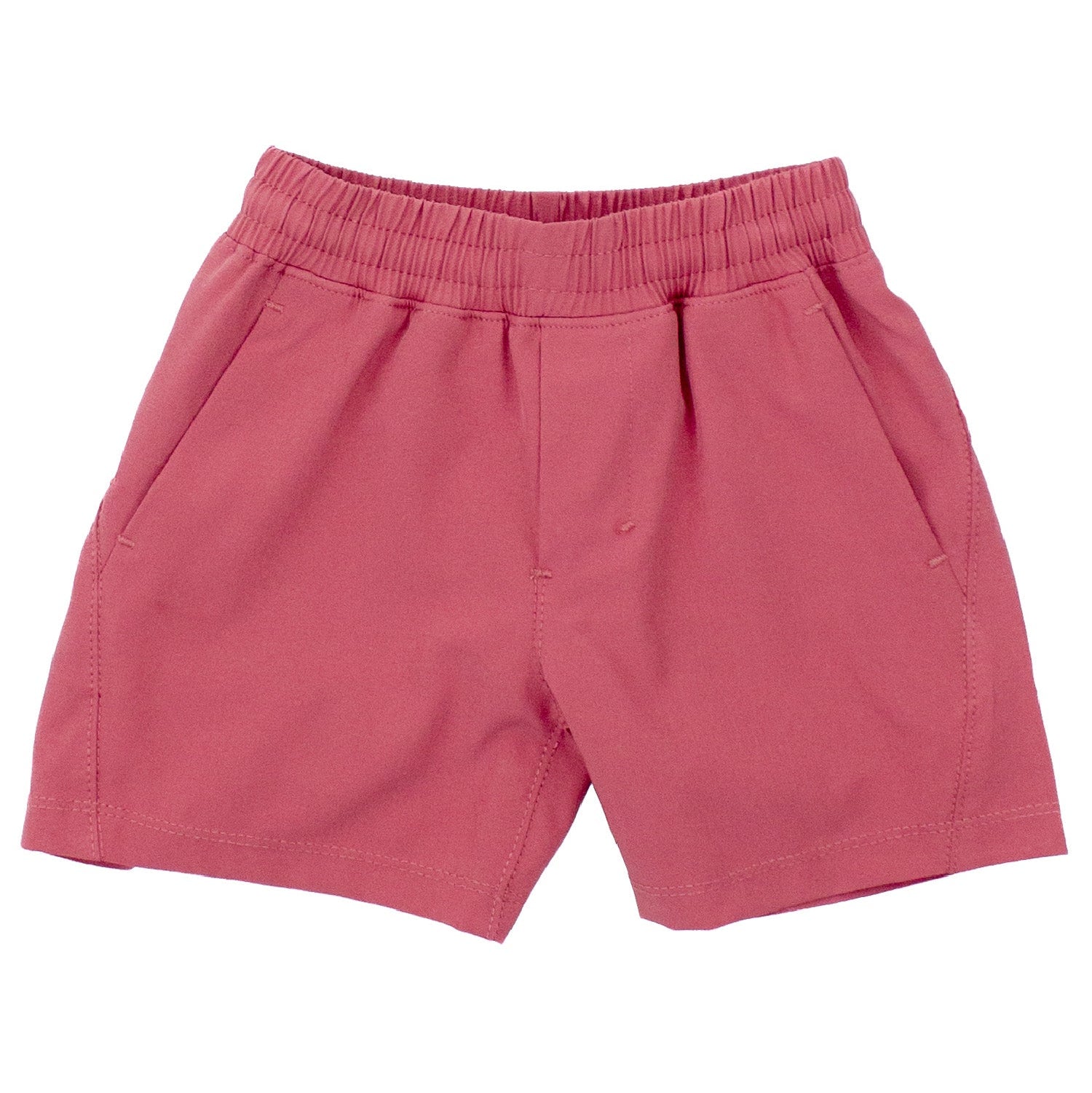 Properly Tied Boys Court Short | Salmon