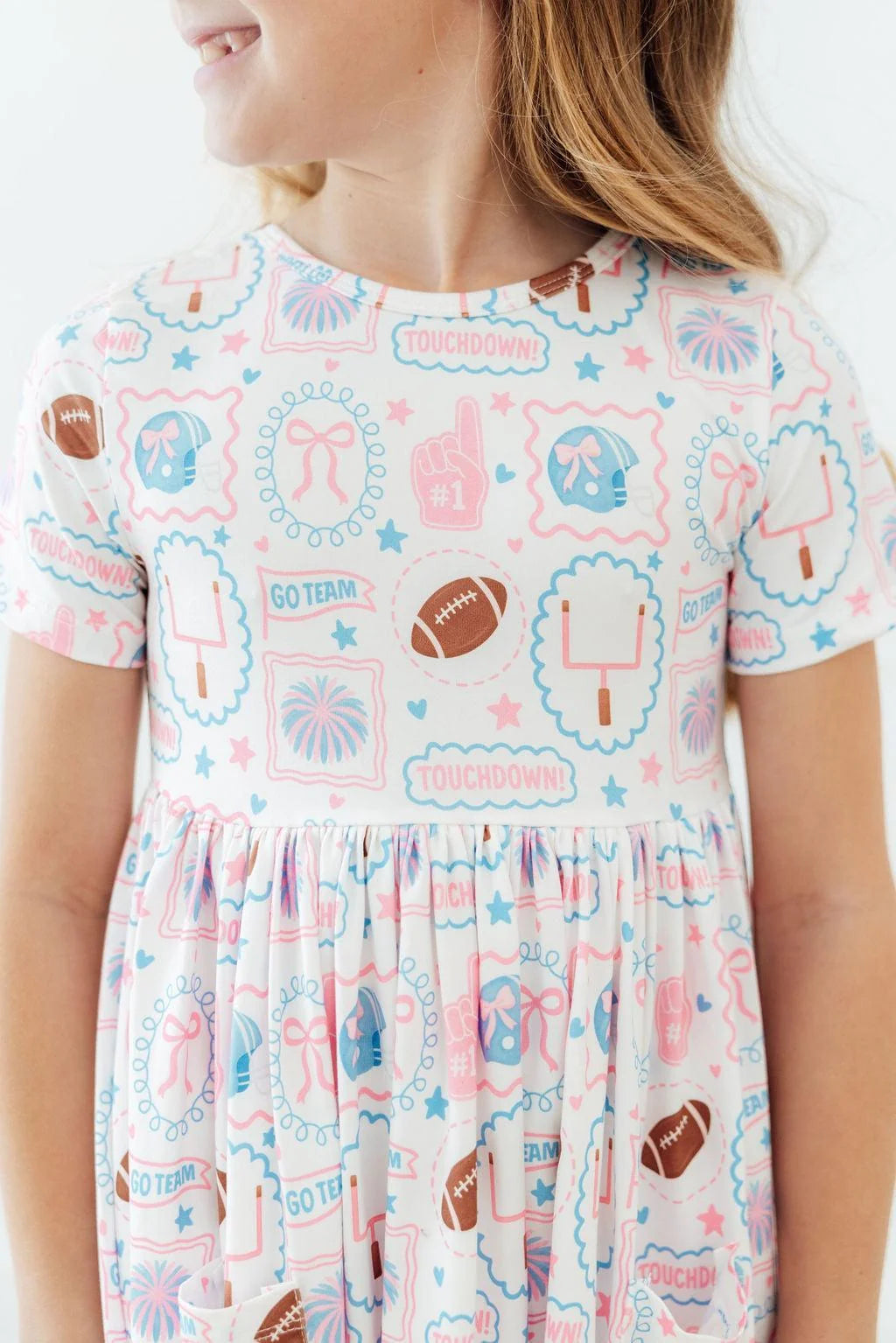 Mila & Rose Girlie Pocket Twirl Dress
