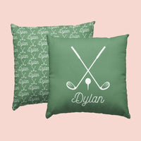 Sugar + Maple Custom Pillow | Centered Icon