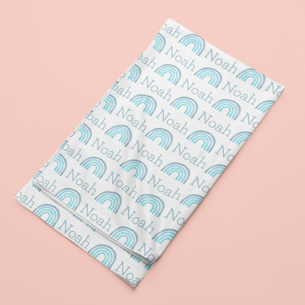 Sugar + Maple Stretchy Blanket | Rainbow