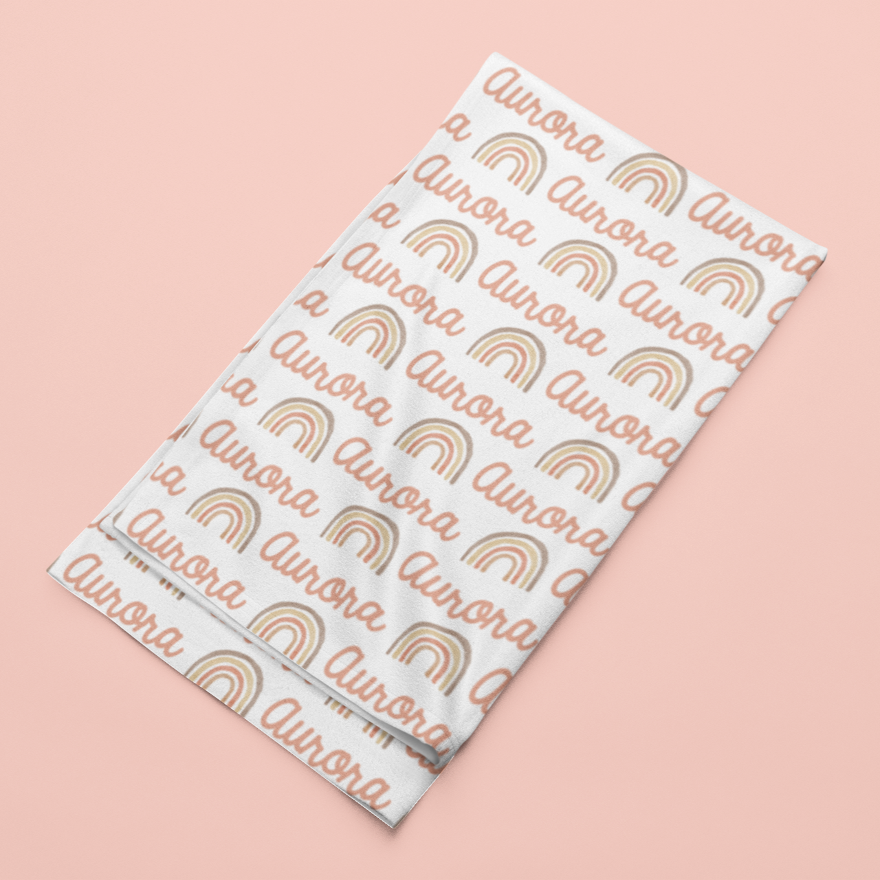 Sugar + Maple Stretchy Blanket | Rainbow