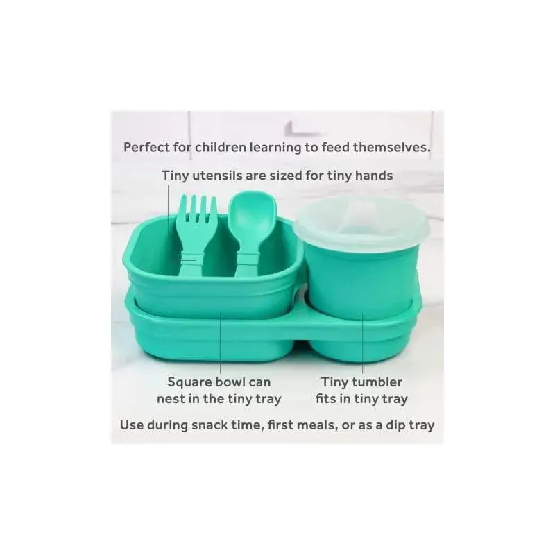 Re-Play 5-Pack Tiny Dining Set Feeding Supplies for Babies and Toddlers