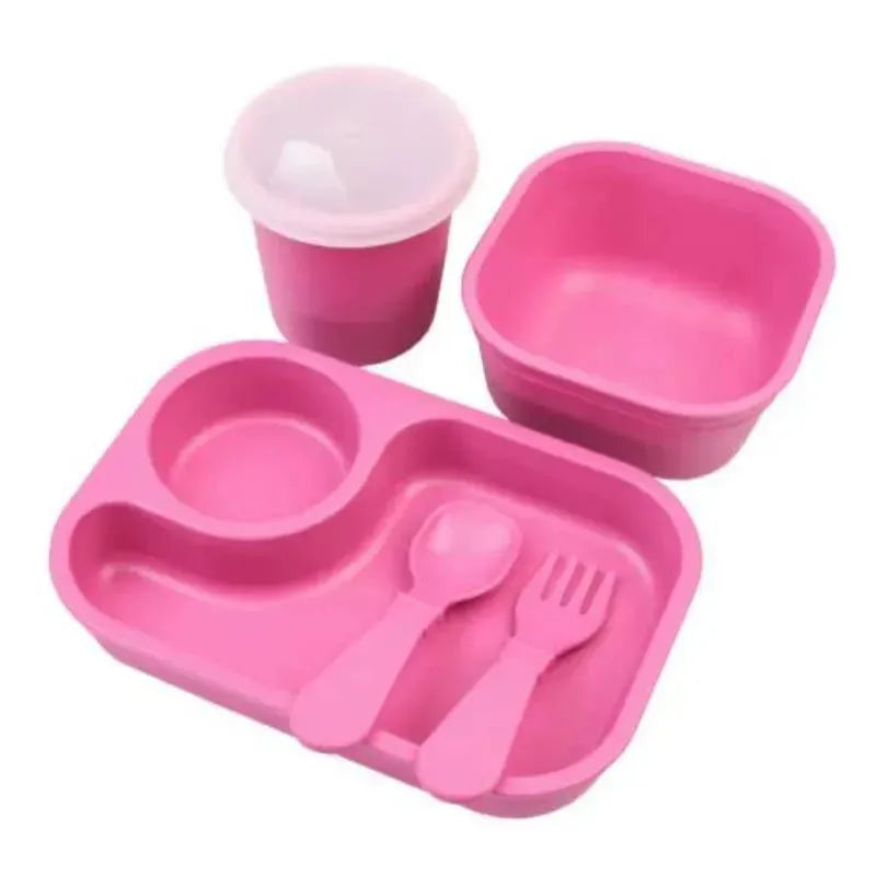 Re-Play 5-Pack Tiny Dining Set Feeding Supplies for Babies and Toddlers