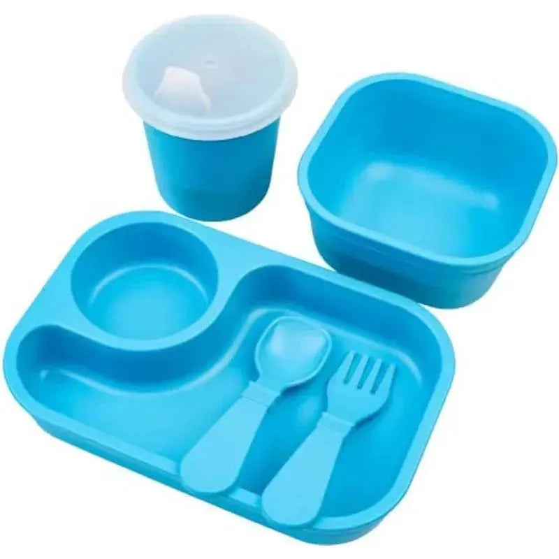 Re-Play 5-Pack Tiny Dining Set Feeding Supplies for Babies and Toddlers