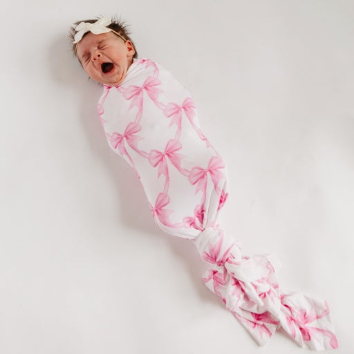 Copper Pearl Bamboo Swaddle | Bow My Gosh
