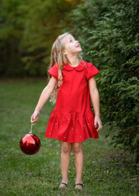 Isobella & Chloe Crimson Glow Dress | Red