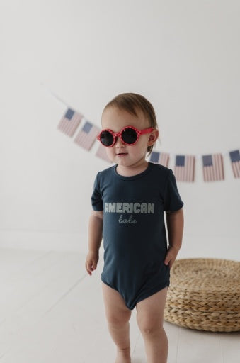 Baby Sprouts Baby Short Sleeve Bodysuit | American Babe