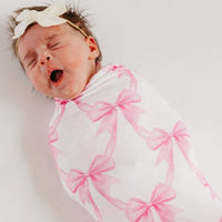 Copper Pearl Bamboo Swaddle | Bow My Gosh