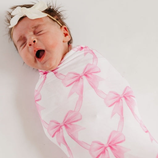 Copper Pearl Bamboo Swaddle | Bow My Gosh