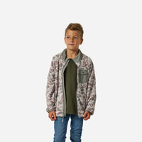 Burlebo Youth Micro Fleece | Classic Deer Camo