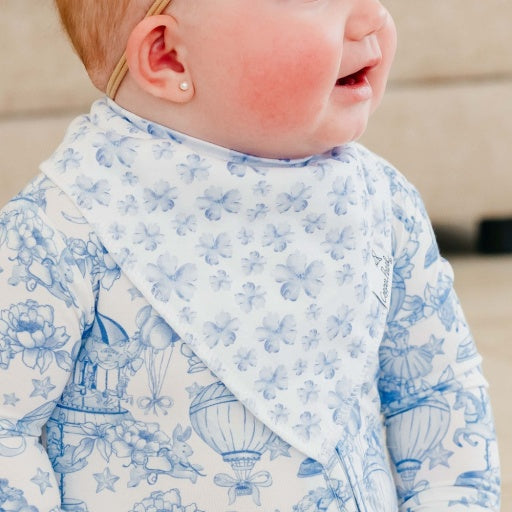 Copper Pearl 4 Pack Baby Bandana Bibs | Vintage Carnival
