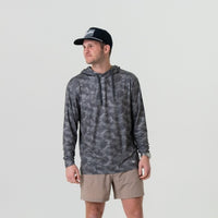 Burlebo Performance Hoodie | Stone Camo