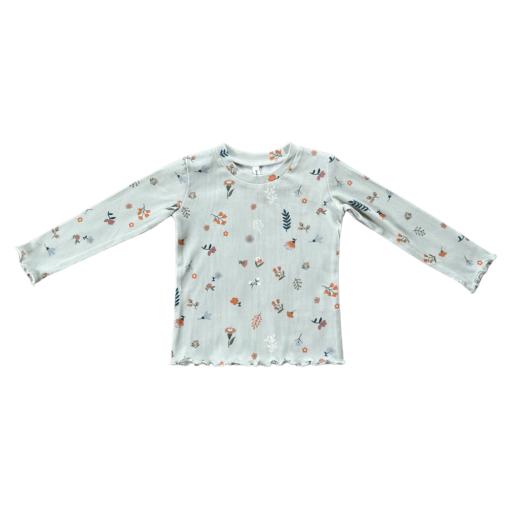 Babysprouts Lettuce Hem Tee | Botanical